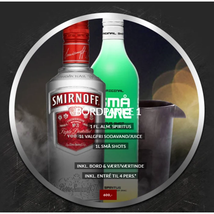 Gavekort på 600 kr. til Rustik Bar & Natklub i Esbjerg